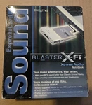 Nos Creative Labs SB0710EF Sound Blaster X-fi Expresscard Xtreme Audio Notebook. Fixed Price $45.00.