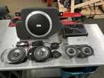 Sony Focal Infinity Pioneer Amp Speaker Sound System Set Of 11 SRT-10. Fixed Price $499.99.
