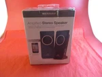 Amplified Stereo Speaker For Ipod Iphone MP3 Devices By Merkury Innovations New!. Fixed Price $33.24.