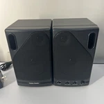 Radio Shack Mini Stereo Amplified Speaker System #40-1361 Working. Fixed Price $39.95.
