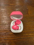 Altec Lansing MZX5001 True Wireless Earbuds Pink Bluetooth Charging Case. Fixed Price $12.75.