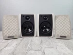 Cambridge Soundworks MC100 Surround Satellite Speakers Pair W/ Mount Tested. Fixed Price $44.87.