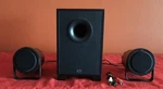 Altec Lansing BXR1221 2.1 Computer Speakers Subwoofer Rca Aux Tested. Fixed Price $34.99.