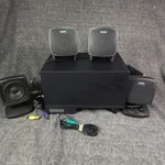 Vintage Altec Lansing ACS54 Computer Surround Sound, Speakers + Subwoofer. Fixed Price $49.99.