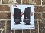 Cyber Acoustics CA-2002 Multimedia Desktop Computer Speakers. Fixed Price $14.99.