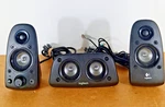 Logitech Z506 5.1 Home Theater Speaker System Surround Sound 3 Piece. Fixed Price $42.00.