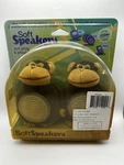 Portable Monkey Stereo Speakers Computer Expressions 54094 Soft. Fixed Price $17.95.