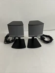 Set Of Bose Companion 3 Series Ii Multimedia Satellite Computer Speakers Only!. Fixed Price $29.99.