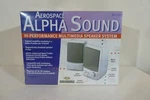 Recoton Aerospace Alpha Sound Powered Multimedia Speaker System SV-719 Nrfb!. Fixed Price $19.99.