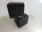 Single Bose Satellite Speaker Double Cube Red Line Black Color Usa Seller Euc. Fixed Price $24.95.