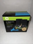 Hp Hewlett Packard Multimedia Speakers GL313AA#ABA Factory Sealed. Fixed Price $31.87.