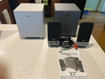 Cyber Acoustics Quad Surround Amplified Computer Speakers (2) Read Ad!!!. Fixed Price $20.00.