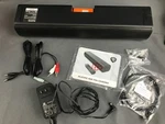 Bluedee SK300 Black 2.0 Mini Sound Bar Plug-in Speaker 16" Inch Bluetooth. Fixed Price $38.21.