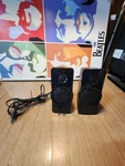 Blackweb Computer/media Speakers Model BWA15HO110 - Used Work Great!. Fixed Price $12.99.