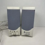 Kinyo PS160 Multimedia Speaker System SETOF2 Tested Built Headphone Desktoppc. Fixed Price $20.00.