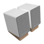 Onkyo Creator Series GX-10DB Powered Monitors, White. Fixed Price $216.99.