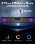 Elegiant Usb Powered Mini Soundbar Wired Computer Speaker. Fixed Price $21.99.