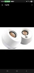 Creative Labs Pebble Usb 2.0 Desktop Speakers - White. Fixed Price $15.00.