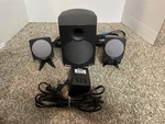 Boston Acoustics BA745 Computer Speaker System, Sub, 2 Satellites, Adapter. Fixed Price $69.99.