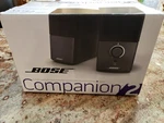 New Bose Companion 2 Series Iii Multimedia Desktop Laptop Pc Speaker System. Fixed Price $294.99.
