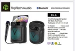 Fully Powered 700 Watts Bluetooth Portable Multimedia Speaker - Free Microphone. Fixed Price $25.50.