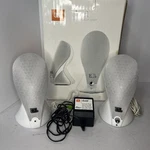 Jbl Duet Computer Speakers Pair White Tested Working. Fixed Price $24.99.