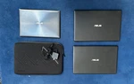 Asus Laptop Lot (3) - 2X X551M & 1X UX31A Zenbook For Parts Repair + Case. Fixed Price $55.00.