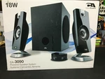 Cyber Acoustics 2.1 Subwoofer Speaker System With 18W Power Great For Mu.... Fixed Price $34.99.