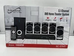 Supersonic SC-37HT 5.1 Channel Surround Sound Multi-zone Dvd Home Theater System. Fixed Price $99.99.