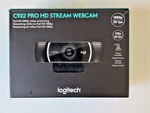 Logitech C922 Pro Webcam 1080P Hd Video Streaming Camera Open Box. Fixed Price $45.99.