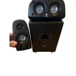 Logitech Z506 Surround Sound Speakers 5.1 System Black S-00097A. Fixed Price $50.00.