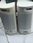 Juster DC-691P Bookshelf Speakers Active 2.0 Channel Wired Hi-fi Beige Pair. Fixed Price $13.89.