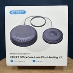Emeet Officecore Luna Plus Meeting Kit Wireless Speakerphone - New Open Box. Fixed Price $64.99.