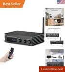 200W Bluetooth Audio Amplifier With 6 Input Options For Home Speakers. Fixed Price $139.94.