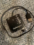 Startech Usb Stereo Audio Adapter External Sound Card With Spdif Digital. Fixed Price $40.00.