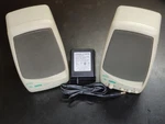 Vintage Labtec MCS-600 Computer Speakers W/ Power Adapter. Fixed Price $29.99.