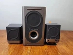 Altec Lansing 221 3-PIECE Amplified Computer Desktop Speaker System Tested Works. Fixed Price $44.87.