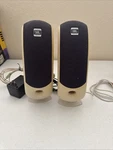Jbl Platinum Series Computer Speakers With Stands Ac Adapter Vintage. Fixed Price $20.00.