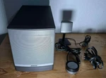 Bose Companion 3 Series Ii Multimedia Speaker System Missing One -tested. Fixed Price $120.00.