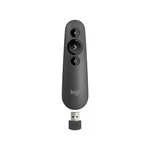 Logitech - R500S Presenter Bluetooth And Usb Remote Control Graphite. Fixed Price $24.99.