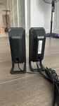 Dell AE415 2.0 Channel Wired Computer Speakers 3.5MM Jack Black Silver. Fixed Price $18.99.