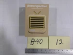 Retro Speaker Wireless Portable Yellow 3W Micro Usb Charging Cable New Box. Fixed Price $11.01.