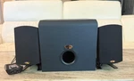 Klipsch Promedia 2.1 Thx Computer Speaker System & Subwoofer Tested Working. Fixed Price $119.00.