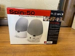 Labtec SPIN-50 Desktop Multipurpose Stereo Speakers Computer Gaming *. Fixed Price $10.00.