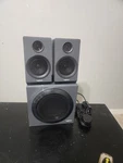 Logitech Z333 2.1 Model S-00154 Multi Media Home Computer Speaker System Tested. Fixed Price $30.00.