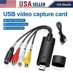 Usb 2.0 Audio Video Vhs To Dvd Vcr Pc Hdd Converter Adapter Digital Capture Card. Fixed Price $8.79.