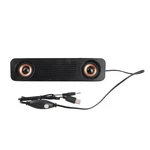 Wired Desktop Speaker, Abs 60HZ-20KHZ 360 Degree Hifi Stereo Subwoofer Usb. Fixed Price $25.67.