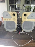 Vintage Juster Active 85 Multimedia Speaker System With Integrated Amplifier. Fixed Price $40.00.