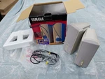 Yamaha YST-M15 Powered Multimedia Speakers Active Servo Tech + Adapter. Fixed Price $49.00.
