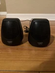 Coby Combo Mini Speakers CS-P12 Black. Fixed Price $12.00.